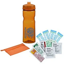 Sport Bottle with First Aid Kit