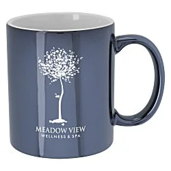Iridescent Ceramic Mug - 11 oz. - 24 hr