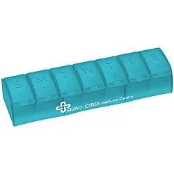 Quick Care Weekly Med Minder - Translucent