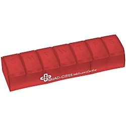 Quick Care Weekly Med Minder - Translucent