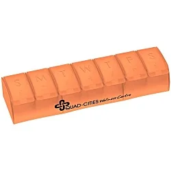 Quick Care Weekly Med Minder - Translucent