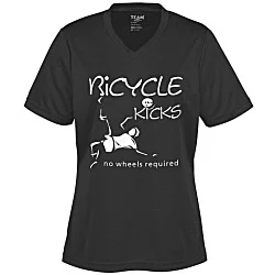 Zone Performance Tee - Ladies' - Heathers - Screen