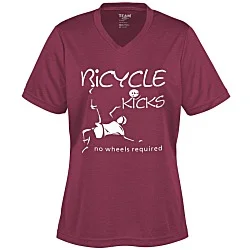 Zone Performance Tee - Ladies' - Heathers - Screen