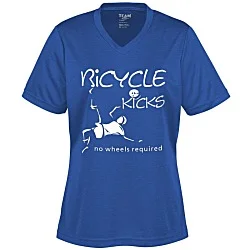Zone Performance Tee - Ladies' - Heathers - Screen