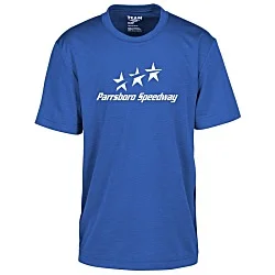 Zone Performance Tee - Youth - Heathers - Screen