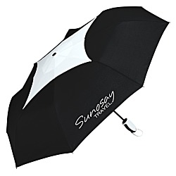 Diamond Top Folding Umbrella - 44" Arc