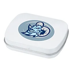 Mint Tin with Shaped Mints - Football