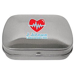 Mint Tin with Shaped Mints - Heart