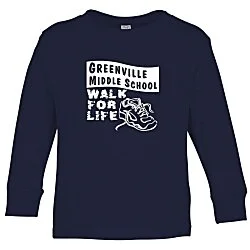Rabbit Skins Fine Jersey Long Sleeve T-Shirt - Toddler