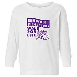 Rabbit Skins Fine Jersey Long Sleeve T-Shirt - Toddler