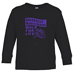 Rabbit Skins Fine Jersey Long Sleeve T-Shirt - Toddler