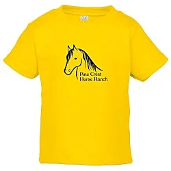 Rabbit Skins Jersey T-Shirt - Toddler - Colors