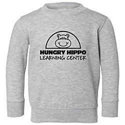 Rabbit Skins Crewneck Sweatshirt - Toddler