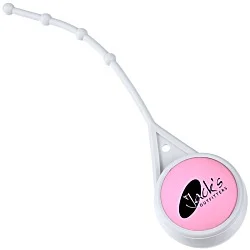 Soft Touch Round Lip Balm with Leash