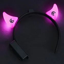Light-Up Devil Horns