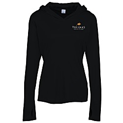 Defender Performance Hooded T-Shirt - Ladies' - Embroidered
