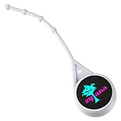 Soft Touch Round Lip Balm with Leash - Full Color