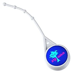 Soft Touch Round Lip Balm with Leash - Full Color