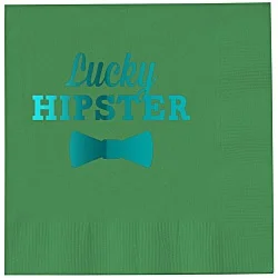 Colorware Beverage Napkin - 2-ply - Color - Low Qty - Foil