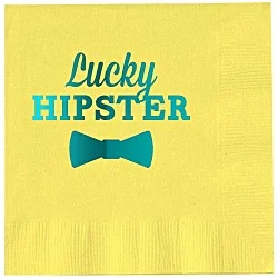 Colorware Beverage Napkin - 2-ply - Color - Low Qty - Foil