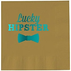 Colorware Beverage Napkin - 2-ply - Color - Low Qty - Foil