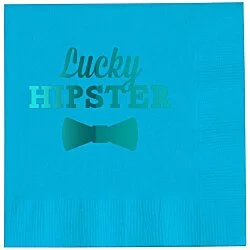 Colorware Beverage Napkin - 2-ply - Color - Low Qty - Foil