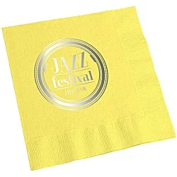 Colorware Luncheon Napkin - 2-ply - Foil
