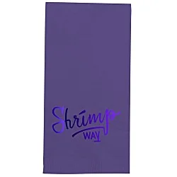 Colorware Dinner Napkin - 2-ply - 1/8 Fold - Foil