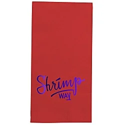 Colorware Dinner Napkin - 2-ply - 1/8 Fold - Foil