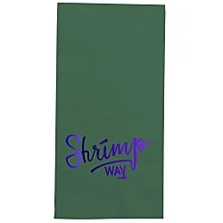 Colorware Dinner Napkin - 2-ply - 1/8 Fold - Foil