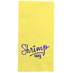 Colorware Dinner Napkin - 2-ply - 1/8 Fold - Foil