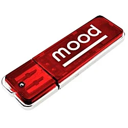 Square-off USB Flash Drive - 256MB - 24 hr