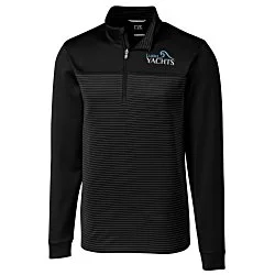 Cutter & Buck Traverse Stripe 1/2-Zip Pullover - Men's