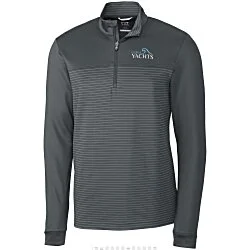 Cutter & Buck Traverse Stripe 1/2-Zip Pullover - Men's