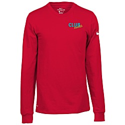 Nike Performance Blend LS T-Shirt - Men's - Embroidered