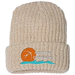 Chunky Knit Cuffed Beanie