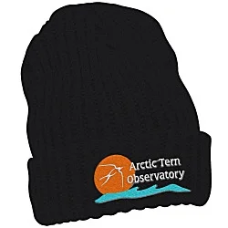 Chunky Knit Cuffed Beanie