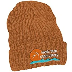Chunky Knit Cuffed Beanie