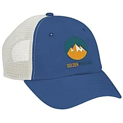 Pigment-Dyed Mesh Back Trucker Cap