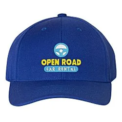 Yupoong Premium Curved Visor Snapback Cap