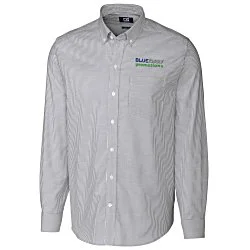 Cutter & Buck Epic Easy Care Stretch Oxford Stripe Shirt - Men's