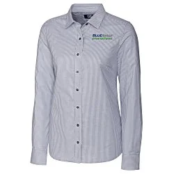 Cutter & Buck Epic Easy Care Stretch Oxford Stripe Shirt - Ladies'