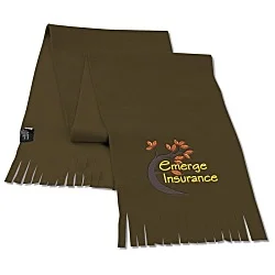 Polar Fleece Fringed Scarf - 24 hr