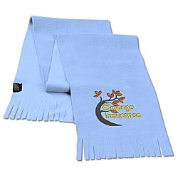 Polar Fleece Fringed Scarf - 24 hr