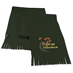 Polar Fleece Fringed Scarf - 24 hr