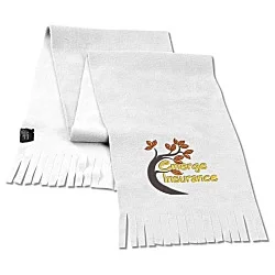 Polar Fleece Fringed Scarf - 24 hr