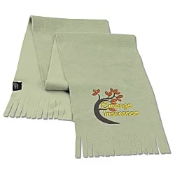Polar Fleece Fringed Scarf - 24 hr