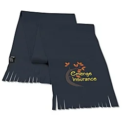 Polar Fleece Fringed Scarf - 24 hr