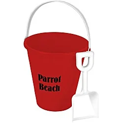 Sand Pail & Shovel - 9" - 24 hr