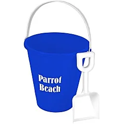 Sand Pail & Shovel - 9" - 24 hr